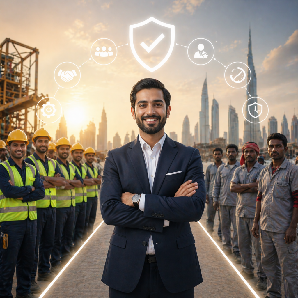 UAE on demand labor supply