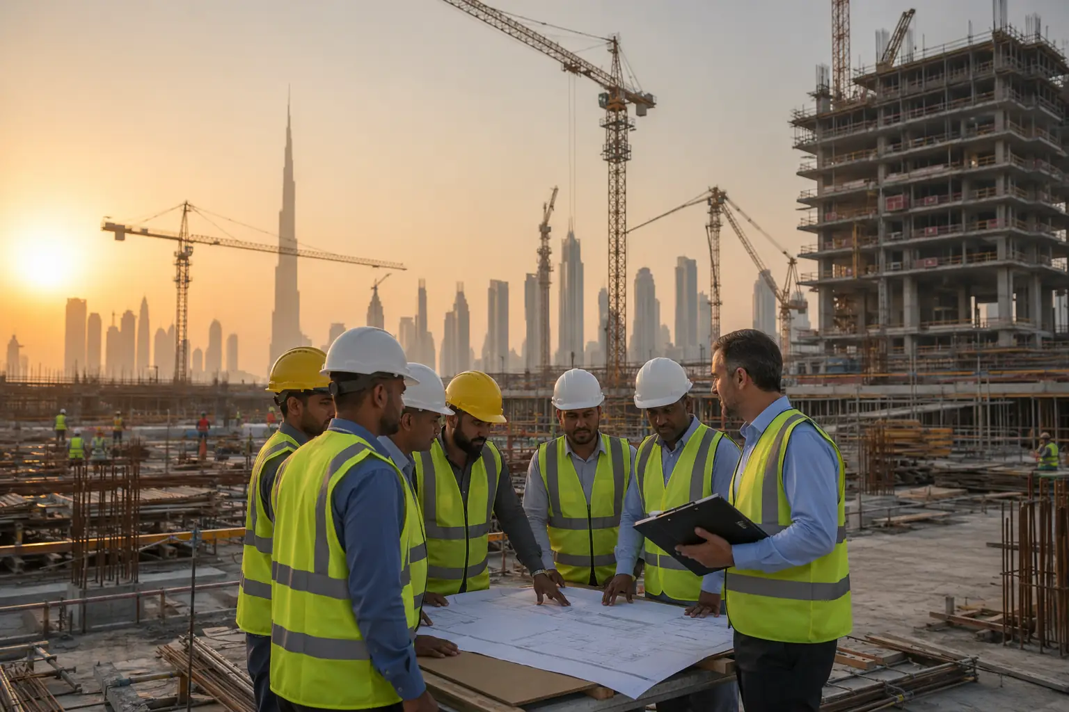 construction manpower dubai
