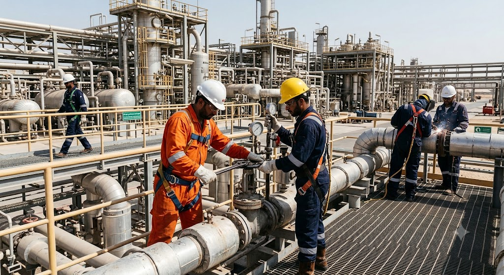 Certified industrial workforce supplied by manpower companies in the UAE